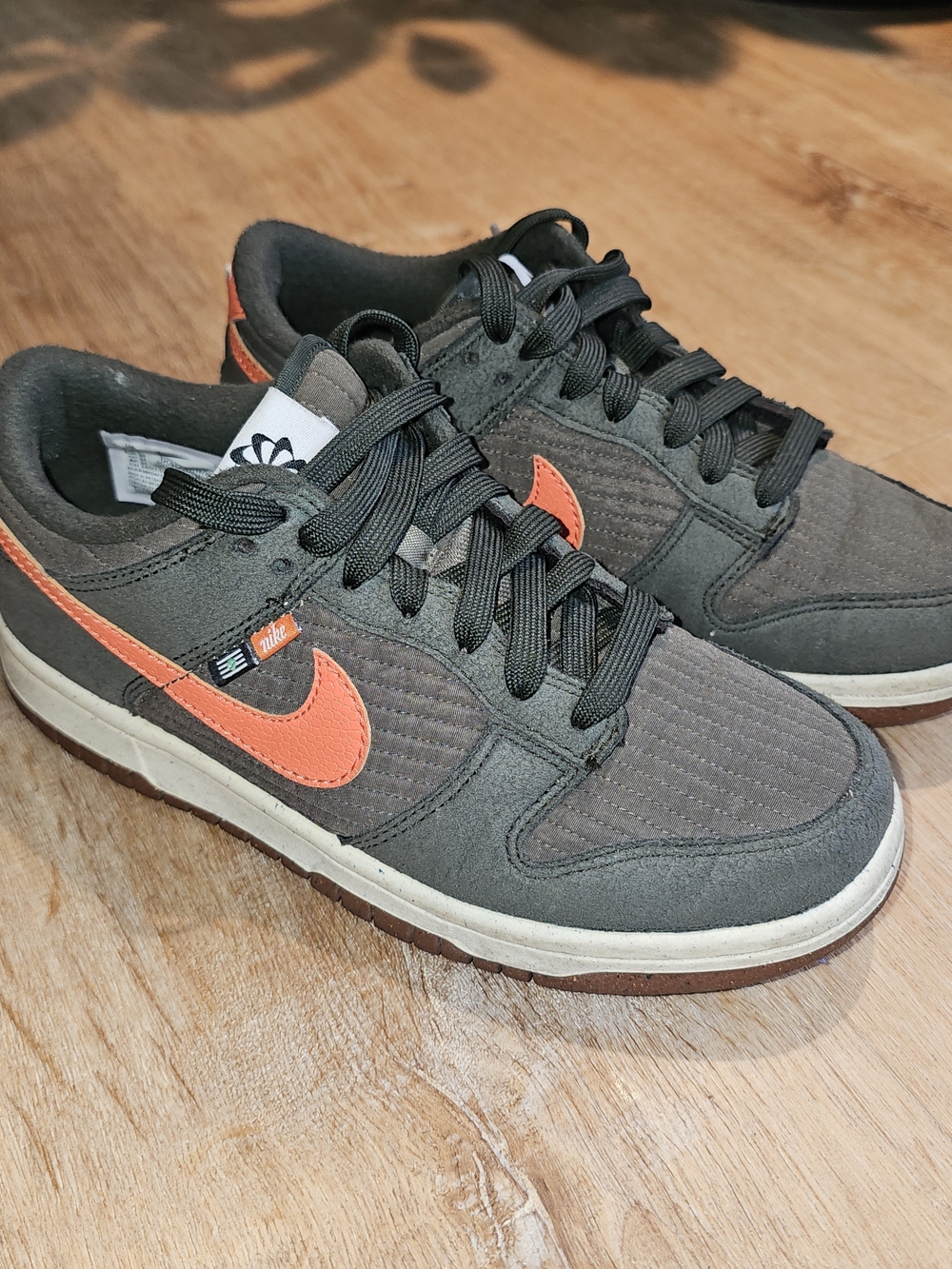 Nike Dunk Low SE Next Nature GS "Toasty Sequoia" DC9561-300 5.5y Womens Size 7